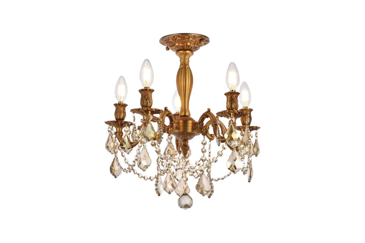 Rosalia Crystal Flush Mount (9205) by Elegant - view 15
