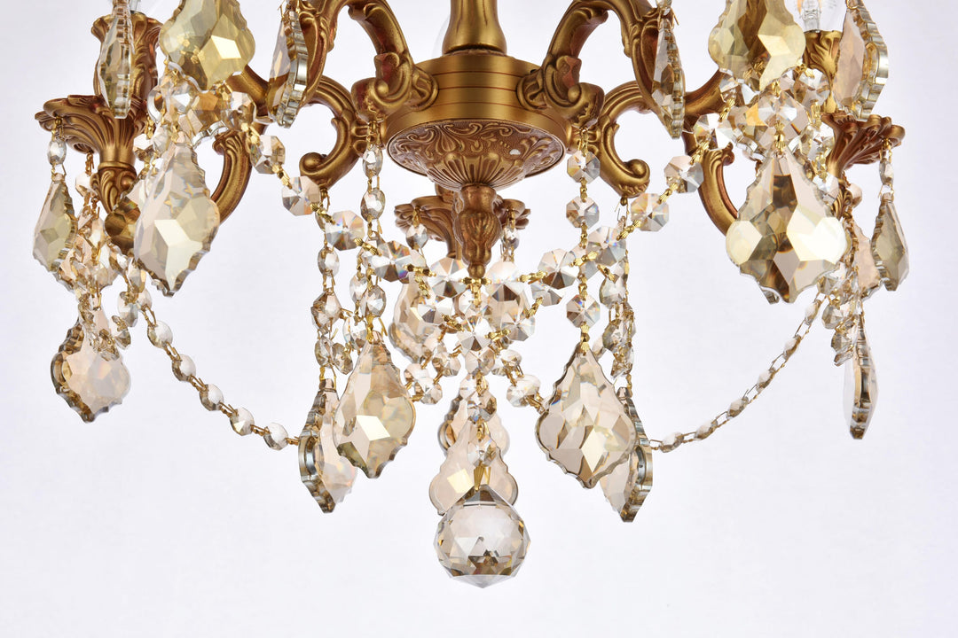 Rosalia Crystal Flush Mount (9205) by Elegant - view 16