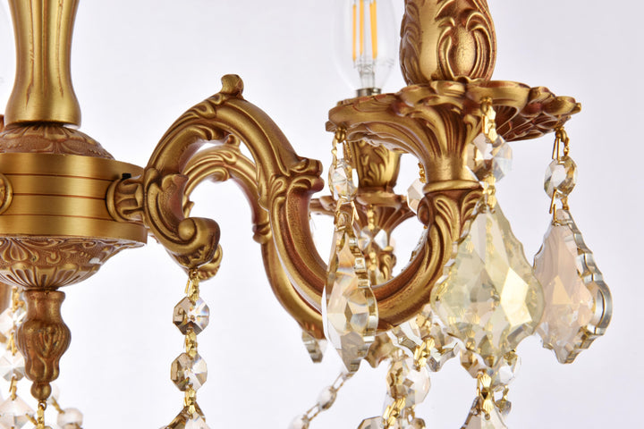 Rosalia Crystal Flush Mount (9205) by Elegant - view 17