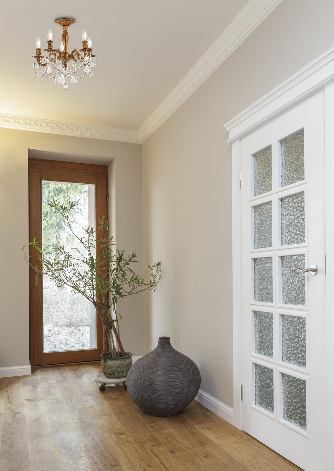 Rosalia Crystal Flush Mount (9205) by Elegant - view 4
