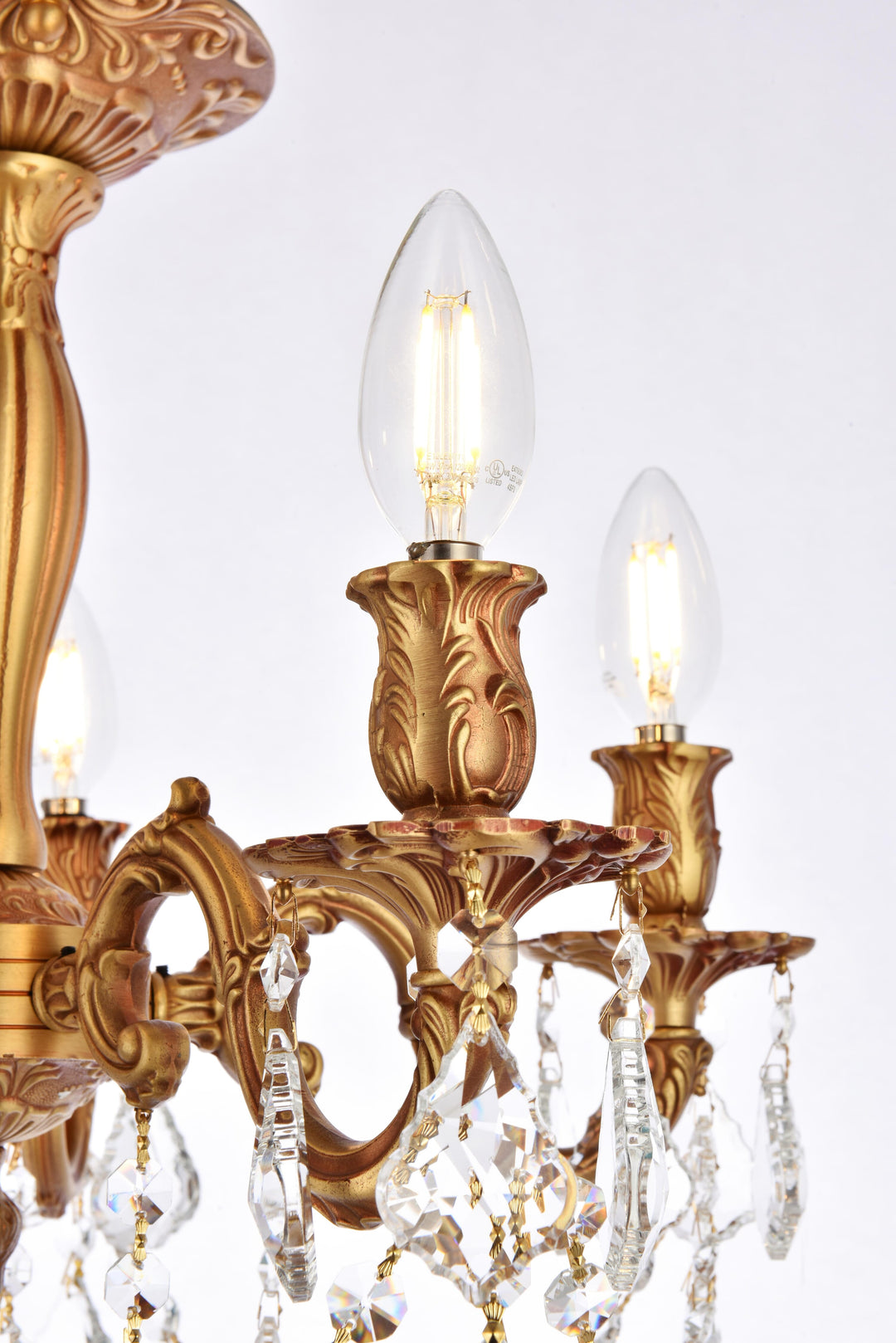 Rosalia Crystal Flush Mount (9205) by Elegant - view 7