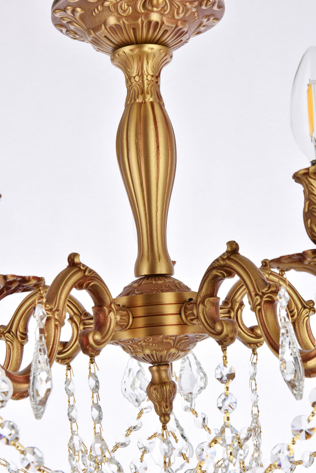 Rosalia Crystal Flush Mount (9205) by Elegant - view 8
