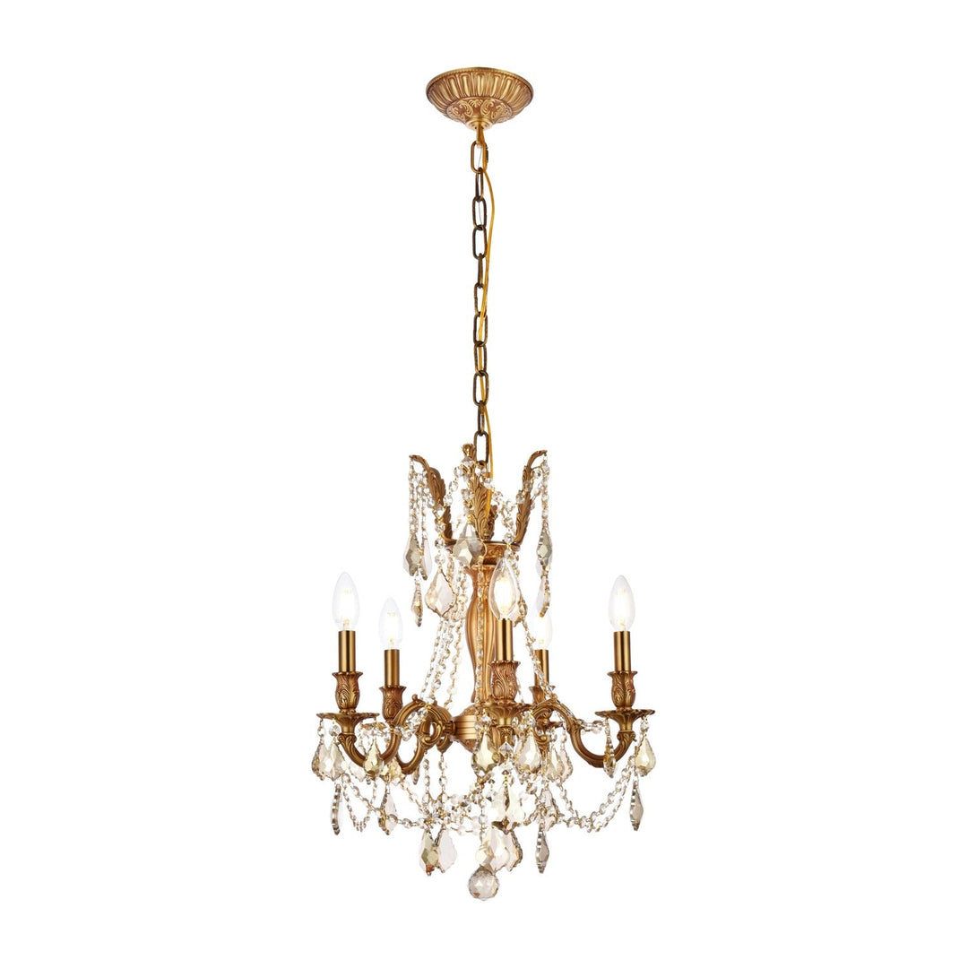 Rosalia Crystal Pendant (9205) in French Gold by Elegant