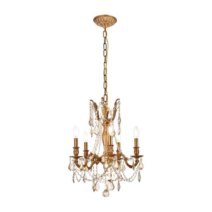 Rosalia Crystal Pendant (9205) in French Gold by Elegant