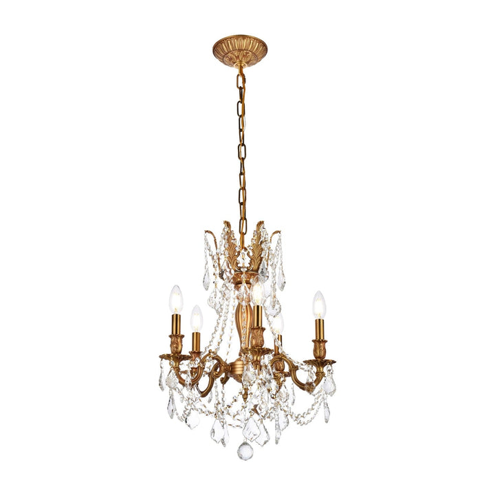 Rosalia Crystal Pendant (9205) in French Gold by Elegant