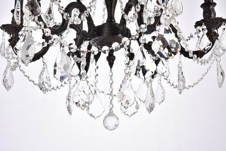 Rosalia Crystal Chandelier by Elegant - view 5