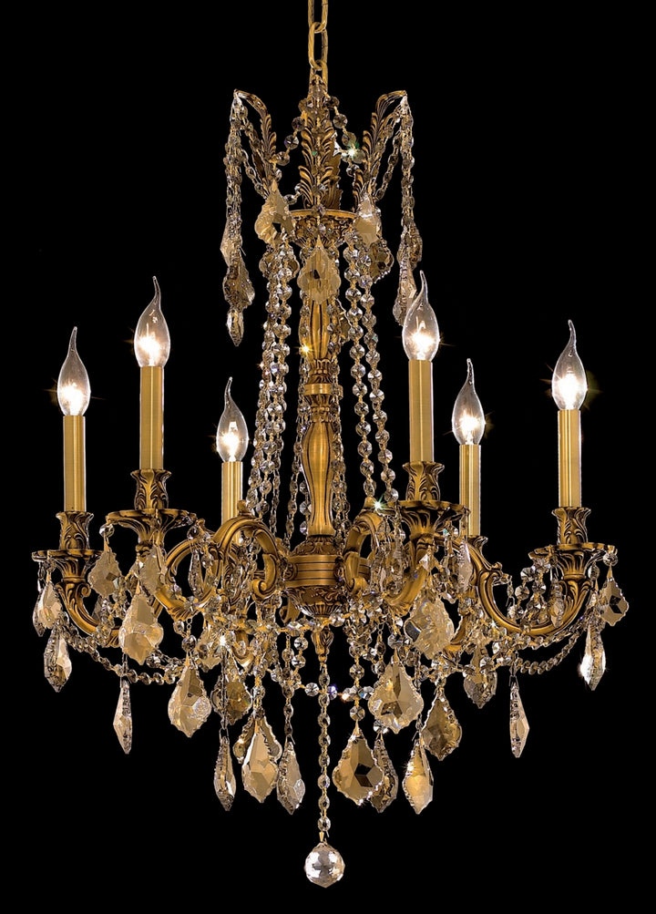 Rosalia Crystal Chandelier by Elegant - view 14