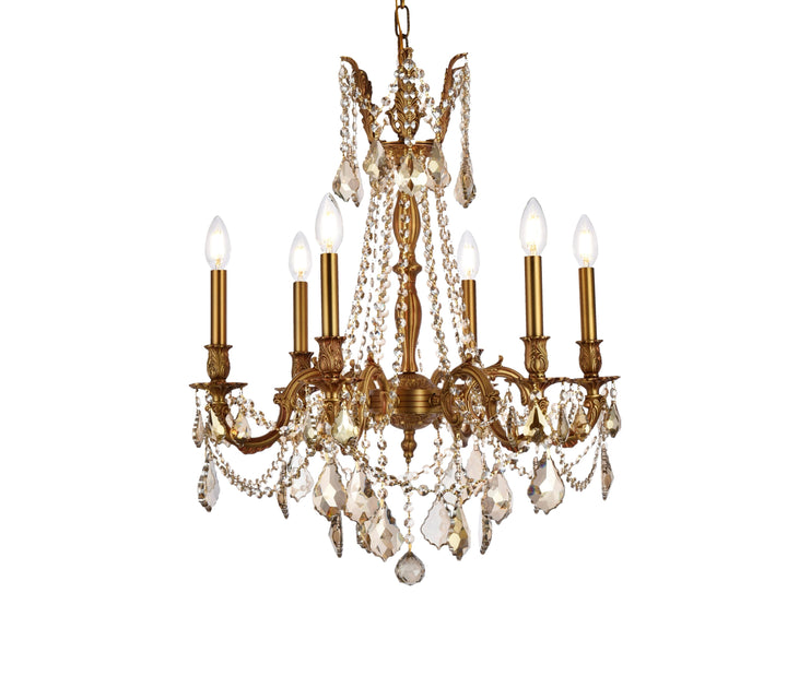 Rosalia Crystal Chandelier by Elegant - view 16