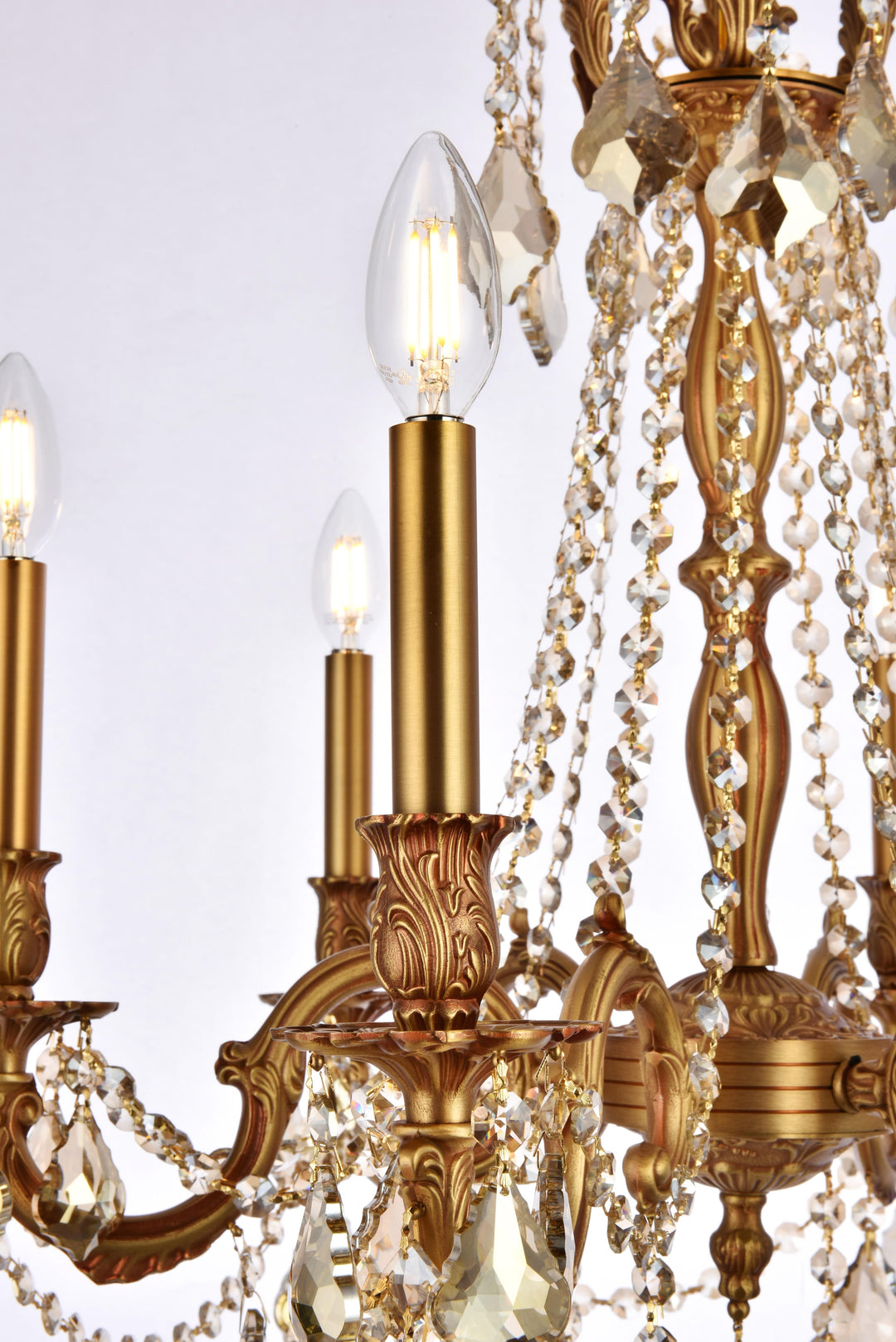 Rosalia Crystal Chandelier by Elegant - view 18