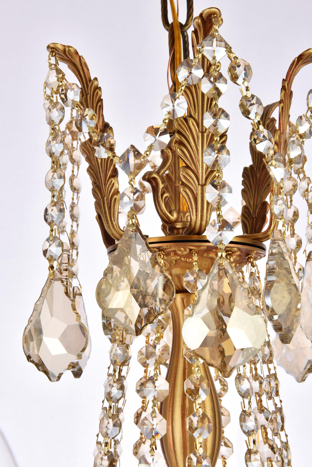 Rosalia Crystal Chandelier by Elegant - view 19