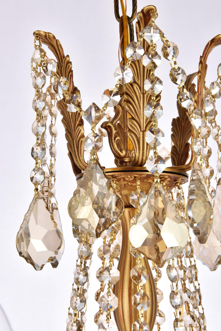 Rosalia Crystal Chandelier by Elegant - view 19