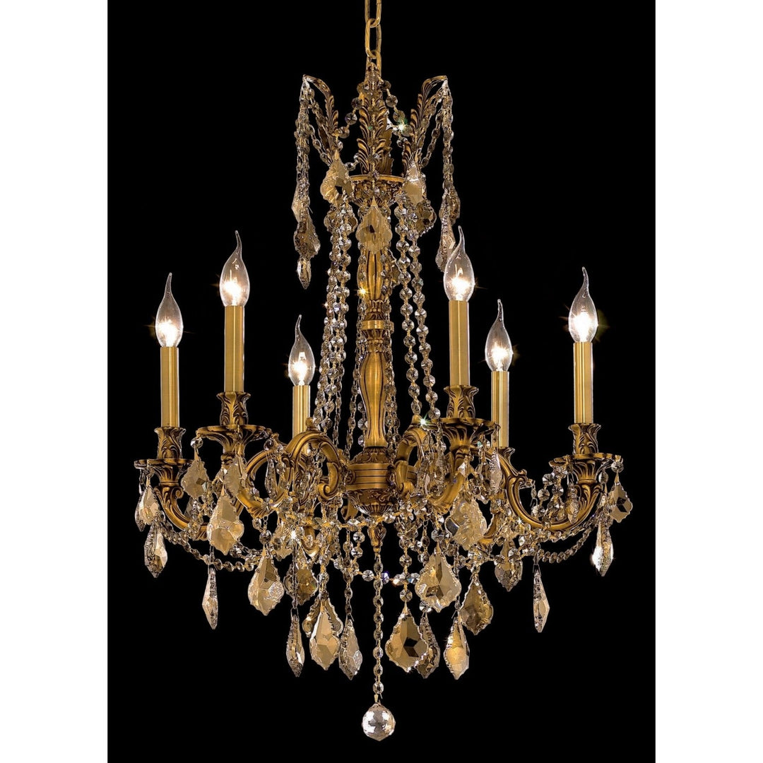 Rosalia Crystal Chandelier in French Gold by Elegant