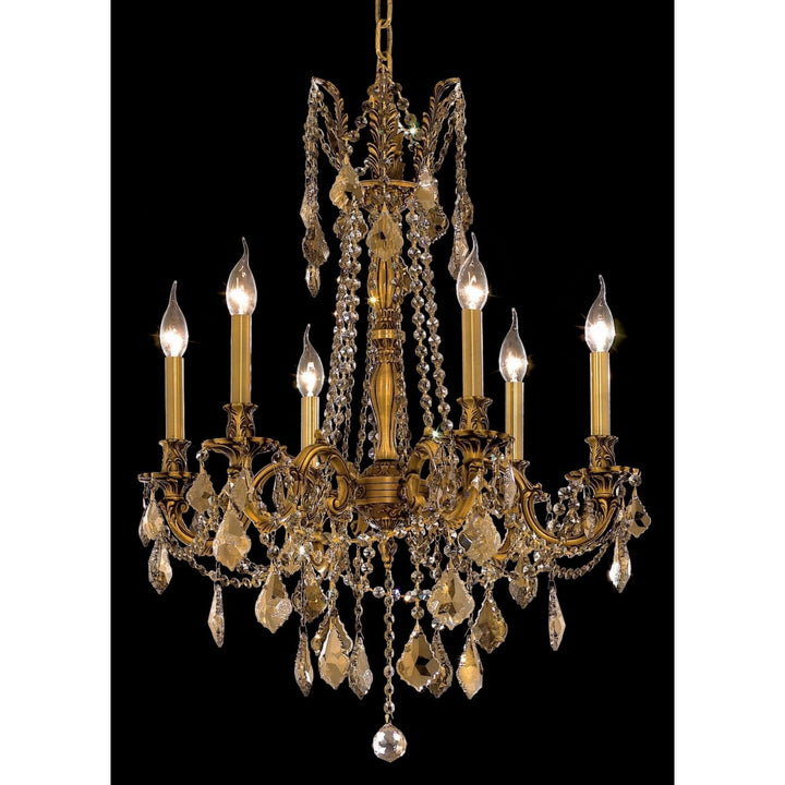 Rosalia Crystal Chandelier in French Gold by Elegant
