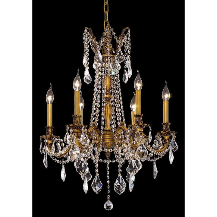 Rosalia Crystal Chandelier in French Gold by Elegant