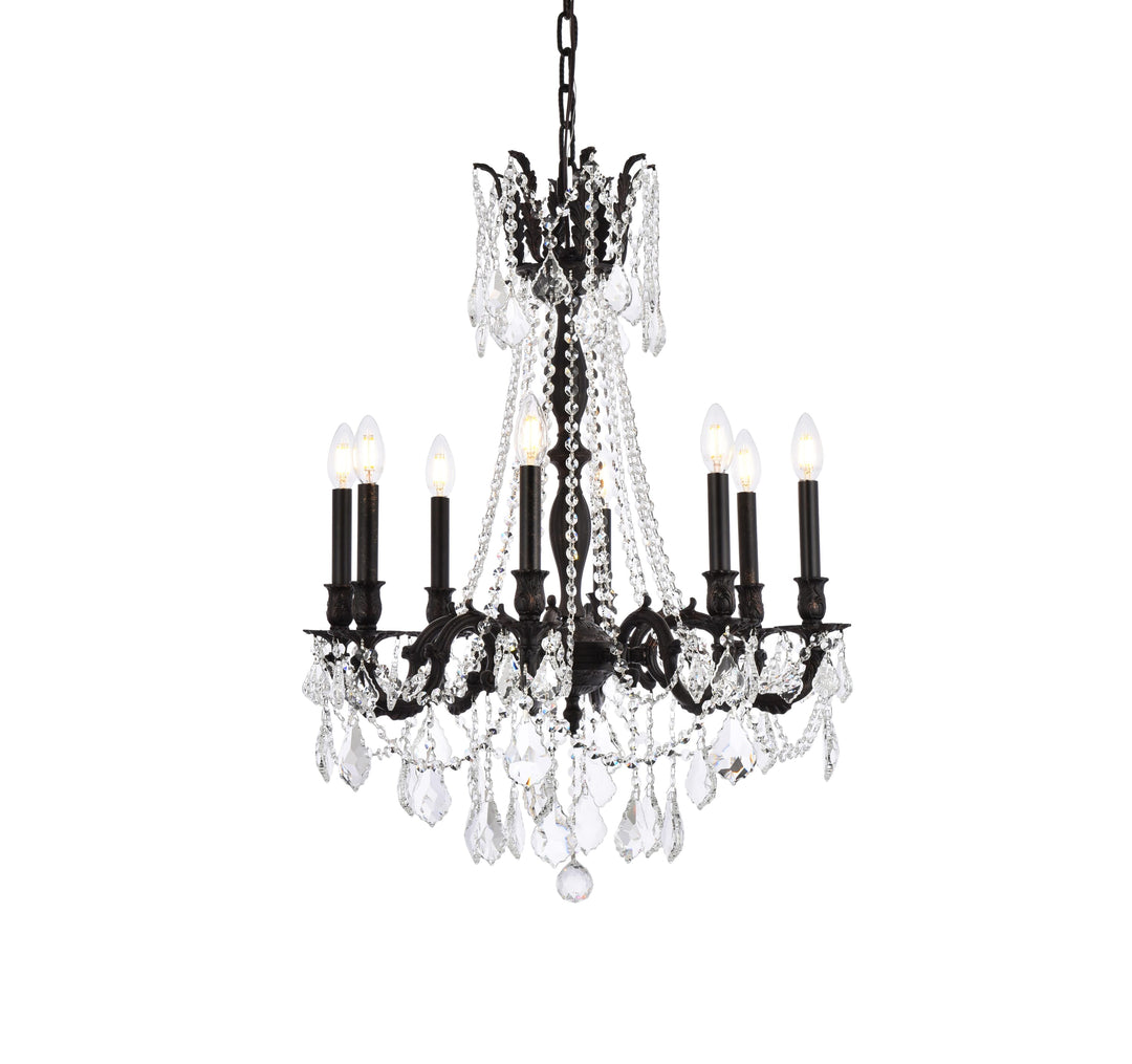 Rosalia Crystal Chandelier (9208) by Elegant - view 4