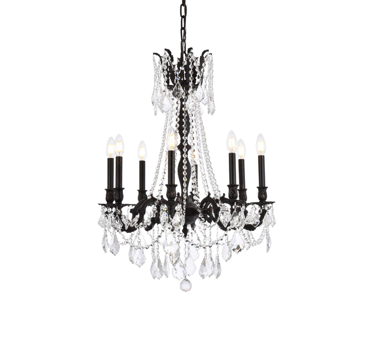 Rosalia Crystal Chandelier (9208) by Elegant - view 4