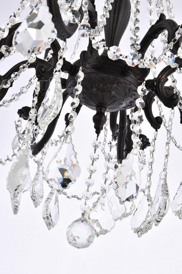 Rosalia Crystal Chandelier (9208) by Elegant - view 5