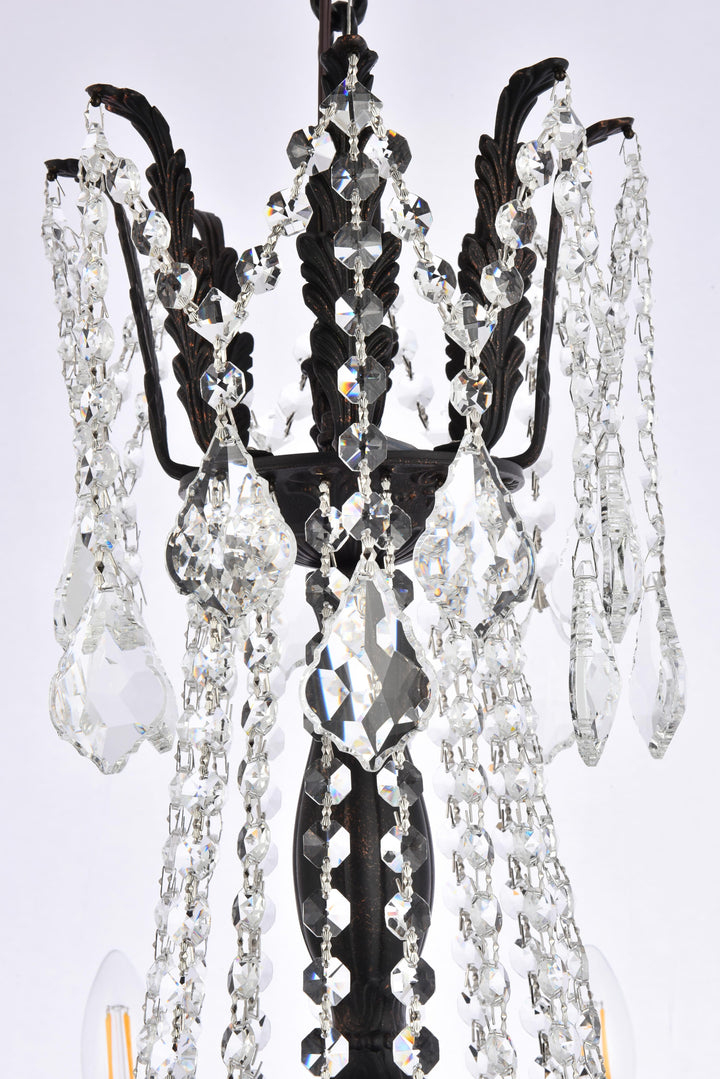 Rosalia Crystal Chandelier (9208) by Elegant - view 7