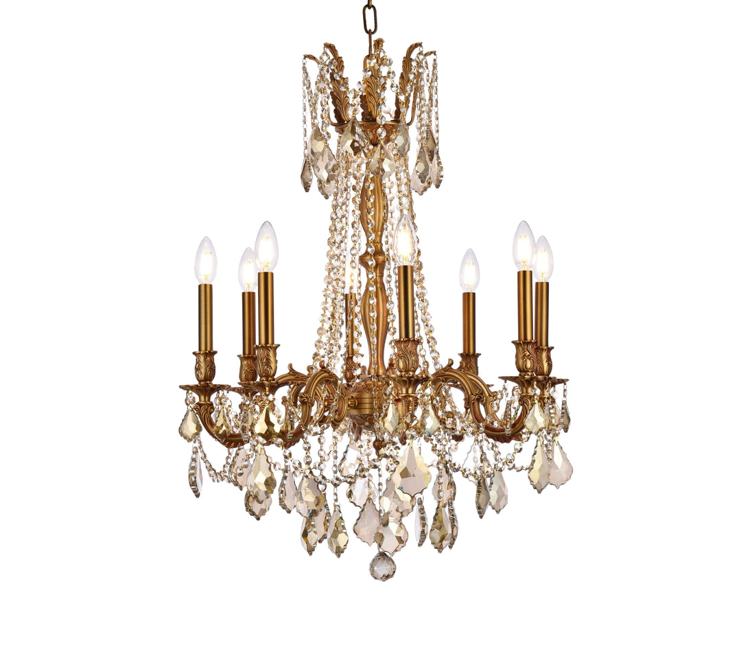 Rosalia Crystal Chandelier (9208) by Elegant - view 15