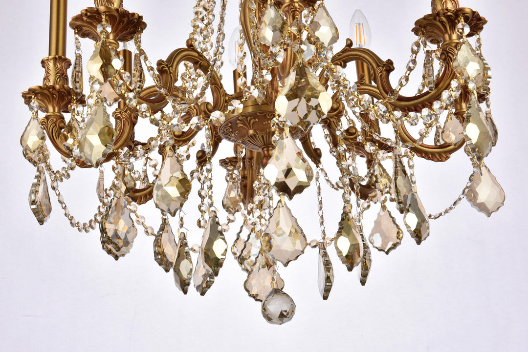 Rosalia Crystal Chandelier (9208) by Elegant - view 16