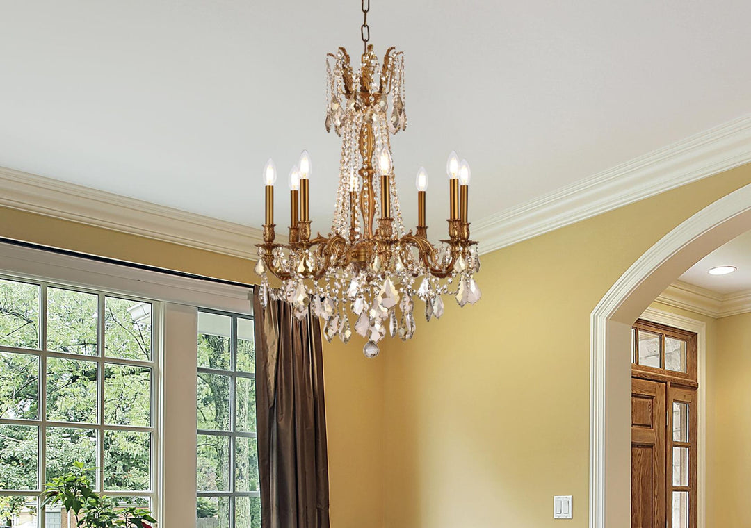 Rosalia Crystal Chandelier (9208) by Elegant - view 21