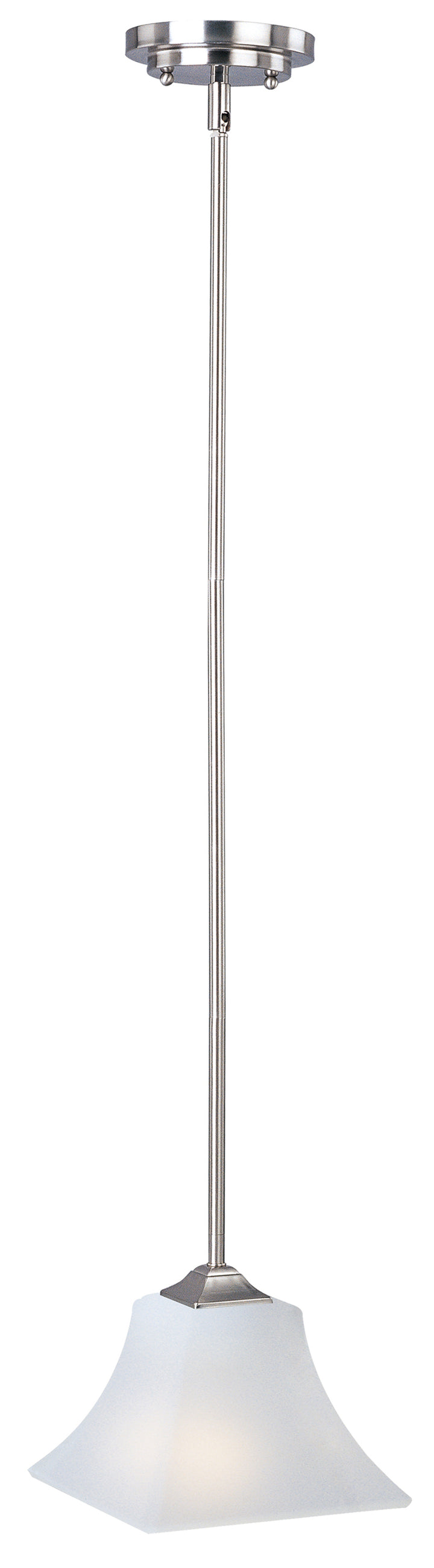 Aurora 1-Light Mini Pendant Satin Nickel