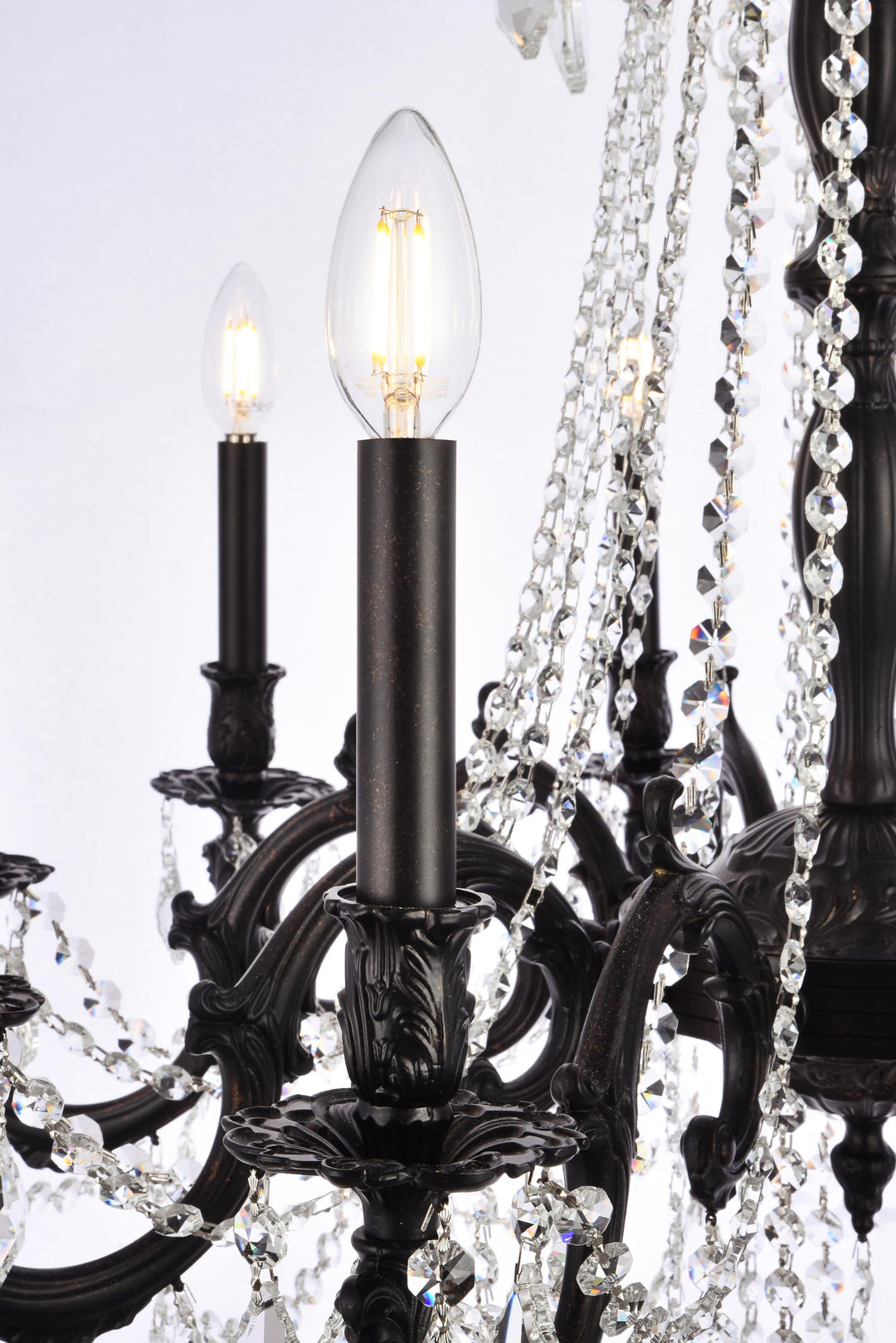 Rosalia Crystal Chandelier (9210) by Elegant - view 6
