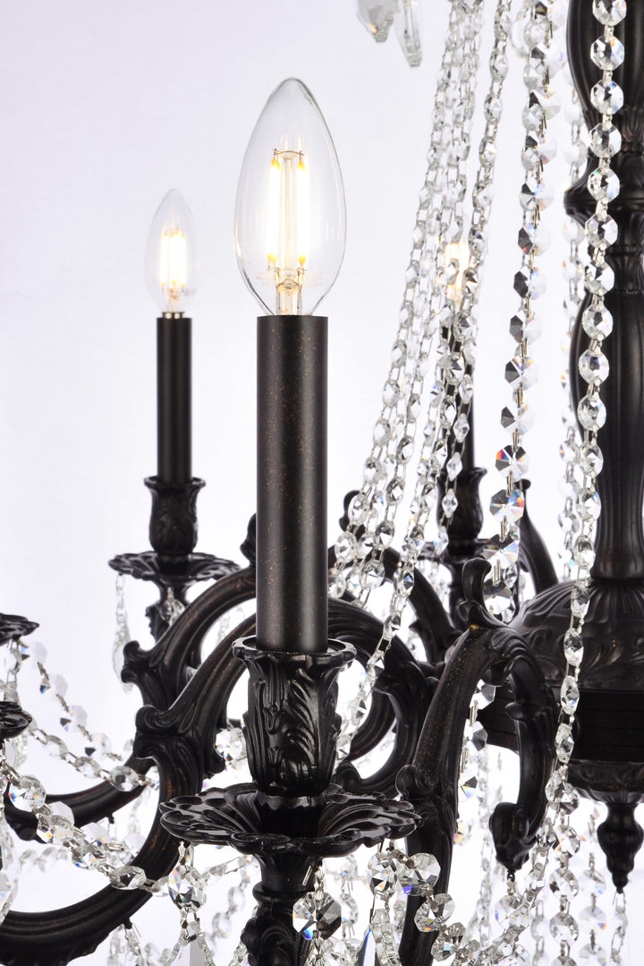 Rosalia Crystal Chandelier (9210) by Elegant - view 6