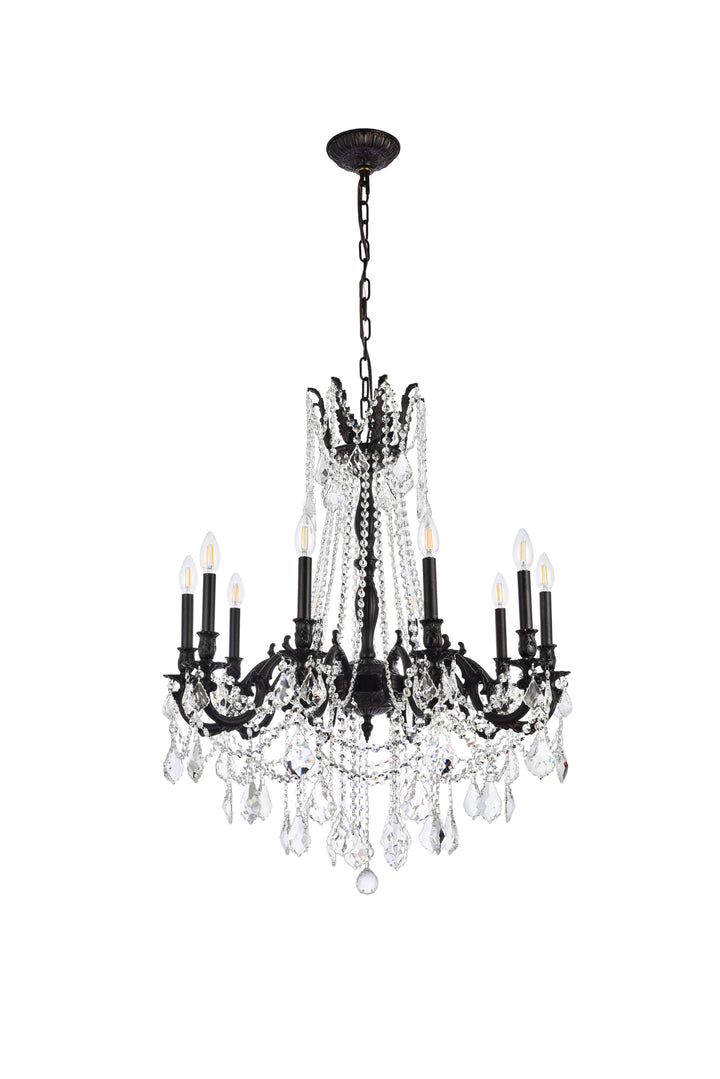 Rosalia Crystal Chandelier (9210) by Elegant - view 8