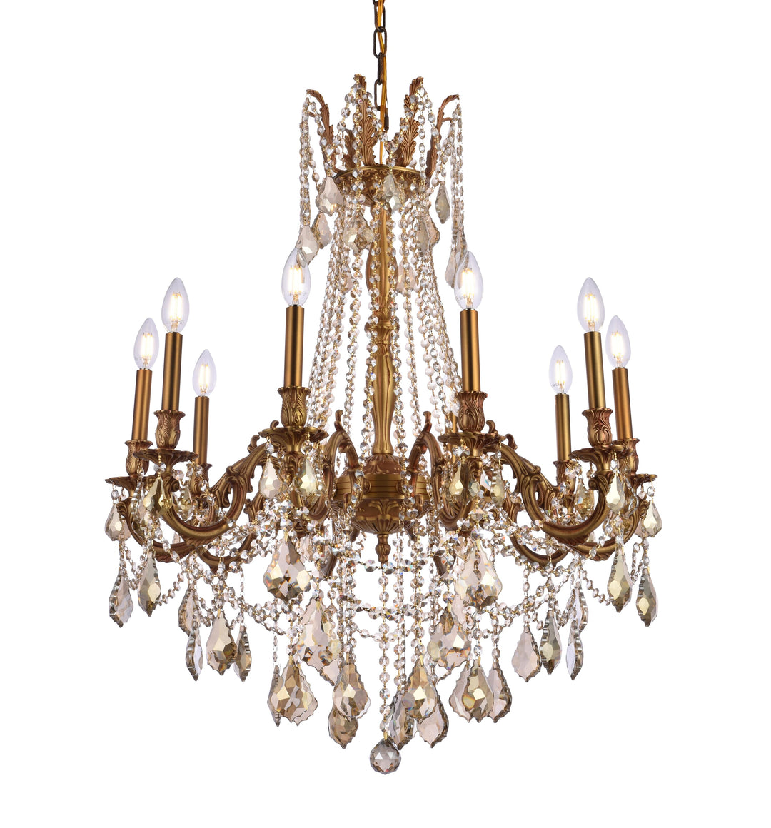 Rosalia Crystal Chandelier (9210) by Elegant - view 15