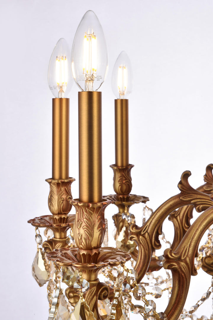Rosalia Crystal Chandelier (9210) by Elegant - view 17