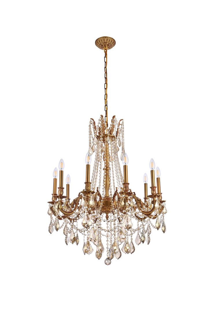Rosalia Crystal Chandelier (9210) by Elegant - view 19