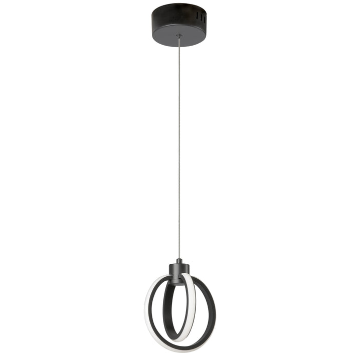 Parson 14W Pendant in Black by Dainolite