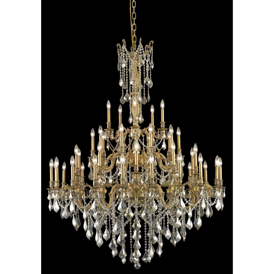 Rosalia Crystal Chandelier (9245) in French Gold by Elegant