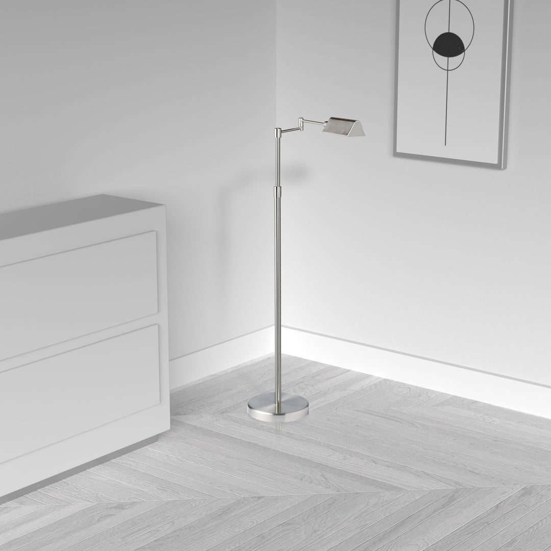 9W Swing Arm Floor by Dainolite - view 4