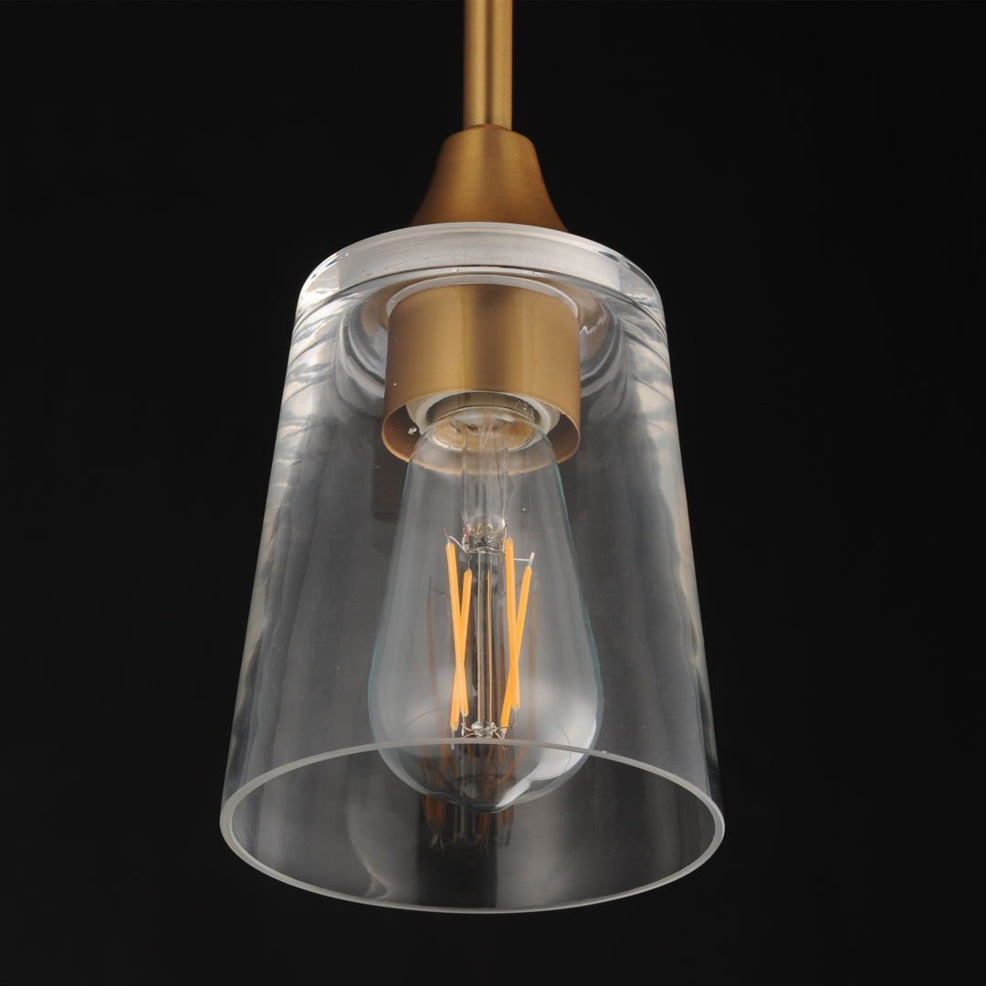 Hudson Mini Pendant Natural Aged Brass (CLNAB) alternate view