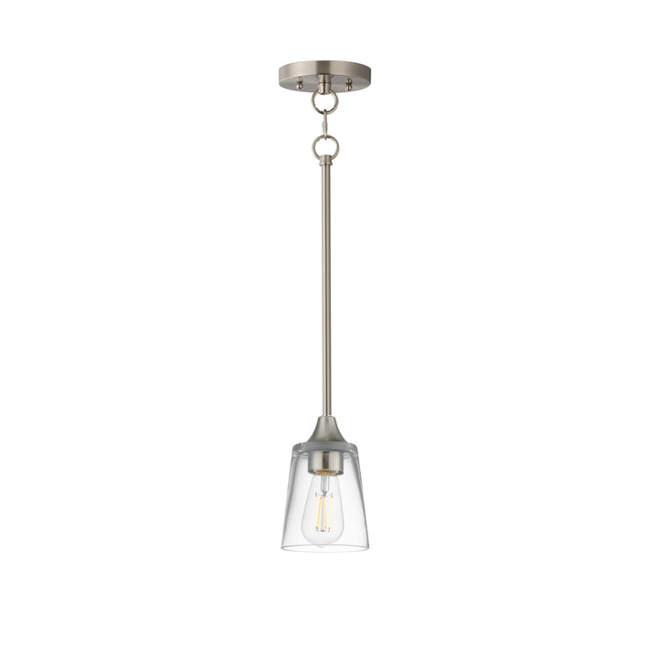 Hudson Mini Pendant Satin Nickel (CLSN)