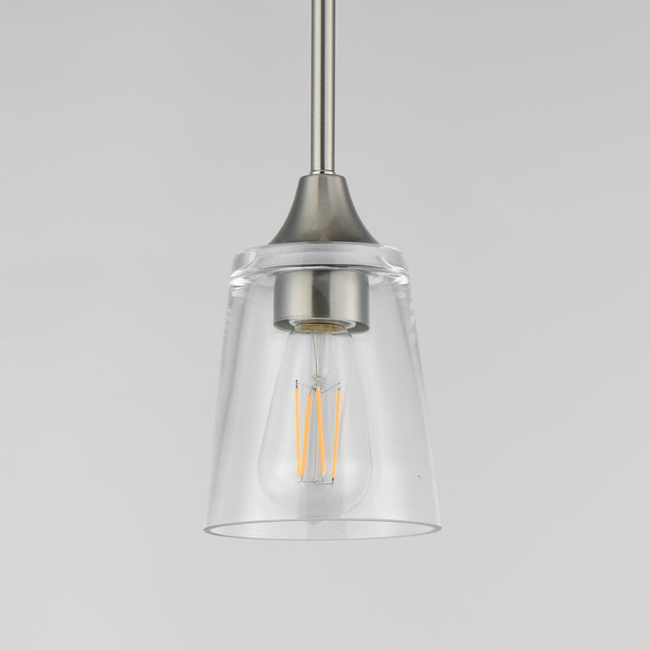 Hudson Mini Pendant Satin Nickel (CLSN) alternate view