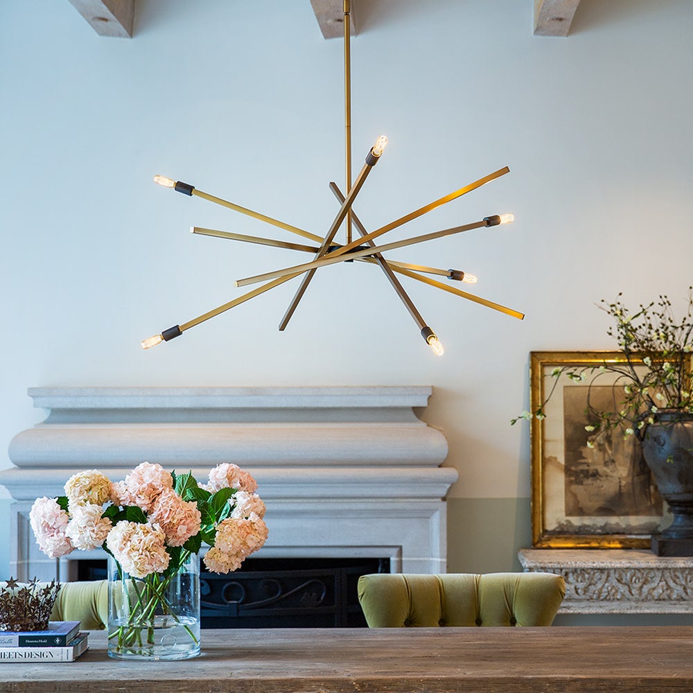 Archer Adjustable Single Tier Chandelier