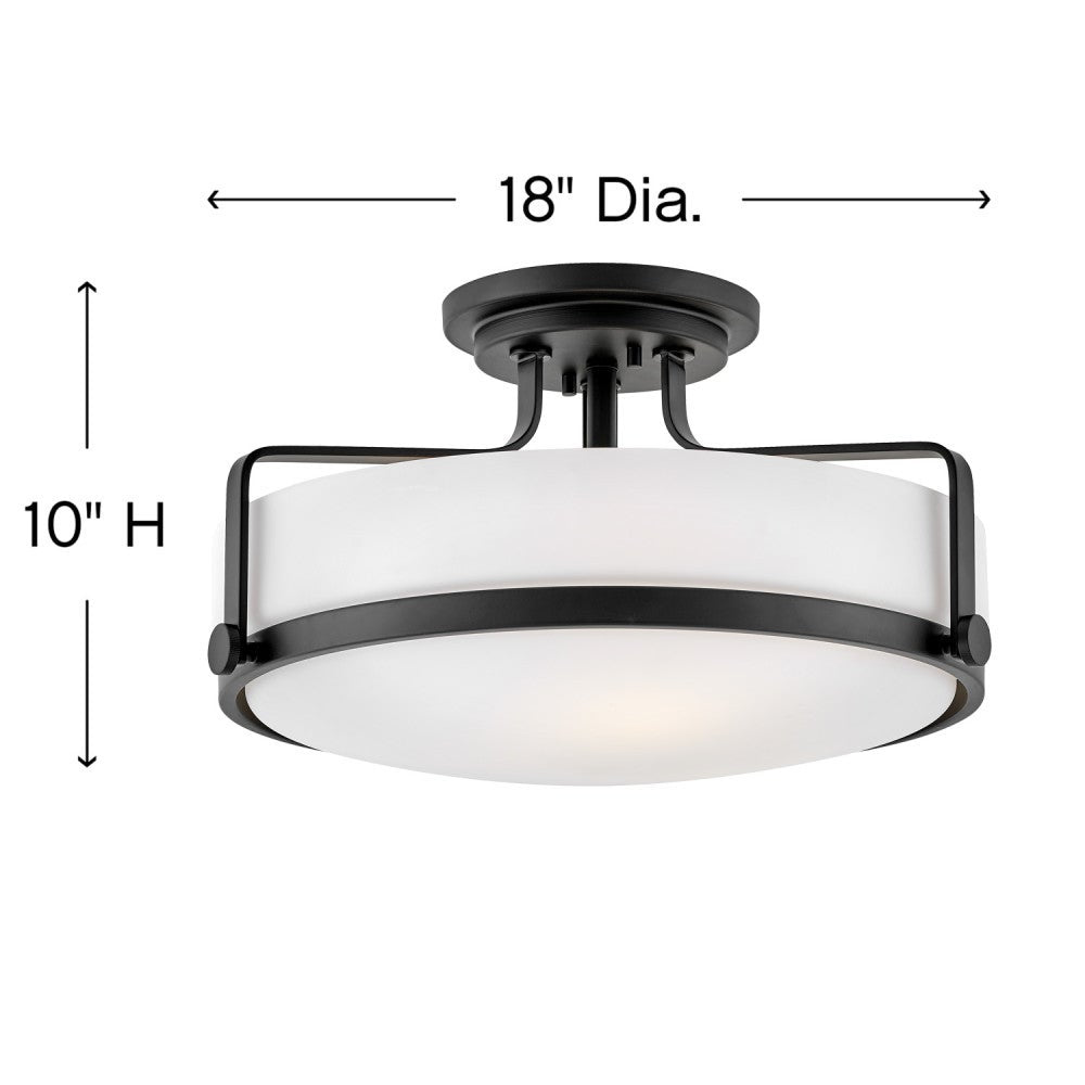 Harper Medium Semi-Flush Mount