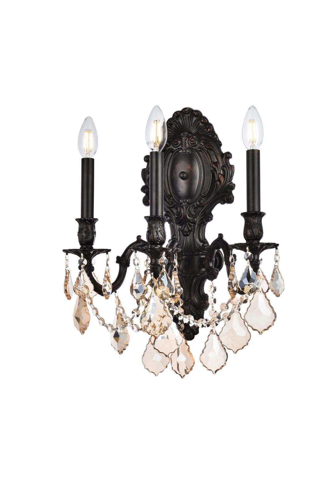 Monarch Crystal Wall Sconce (9603) by Elegant - view 14