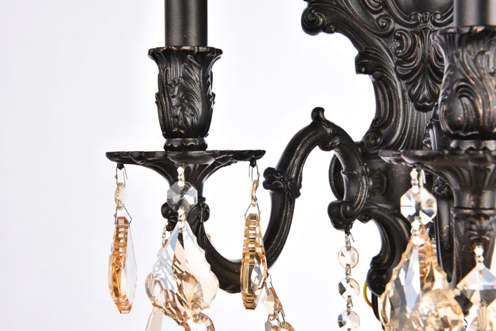 Monarch Crystal Wall Sconce (9603) by Elegant - view 17