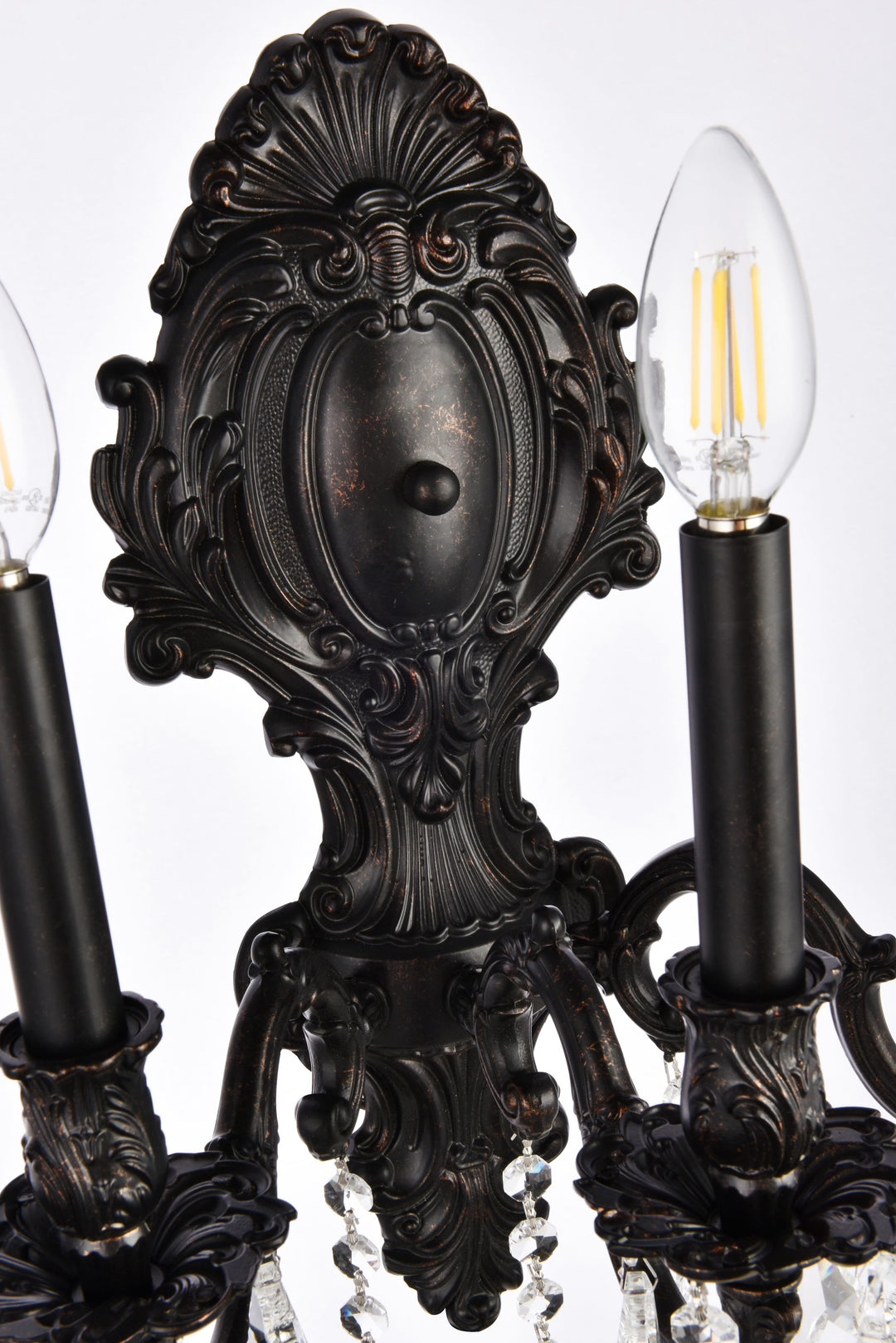 Monarch Crystal Wall Sconce (9603) by Elegant - view 7