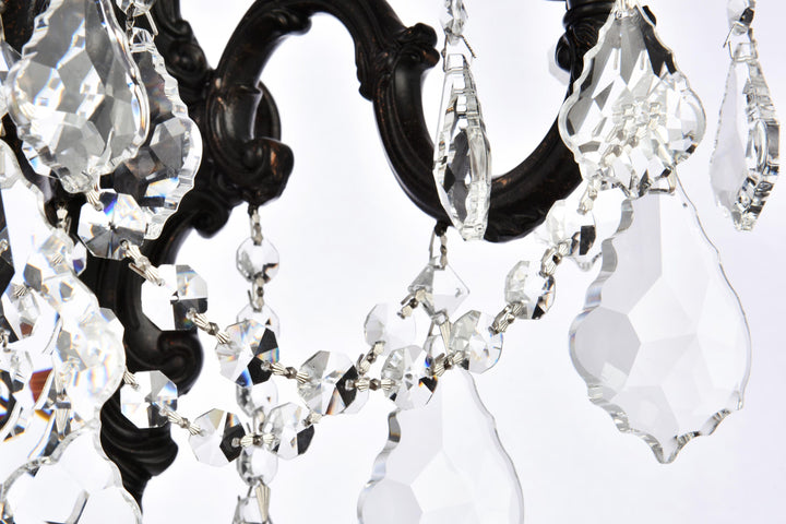Monarch Crystal Wall Sconce (9603) by Elegant - view 8
