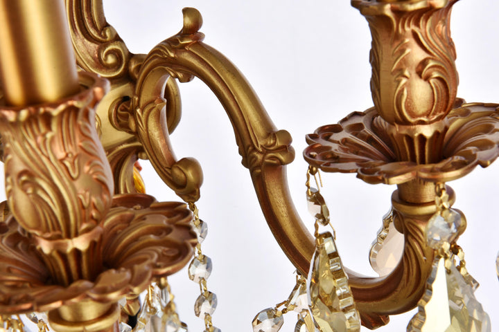 Monarch Crystal Wall Sconce (9605) by Elegant - view 17