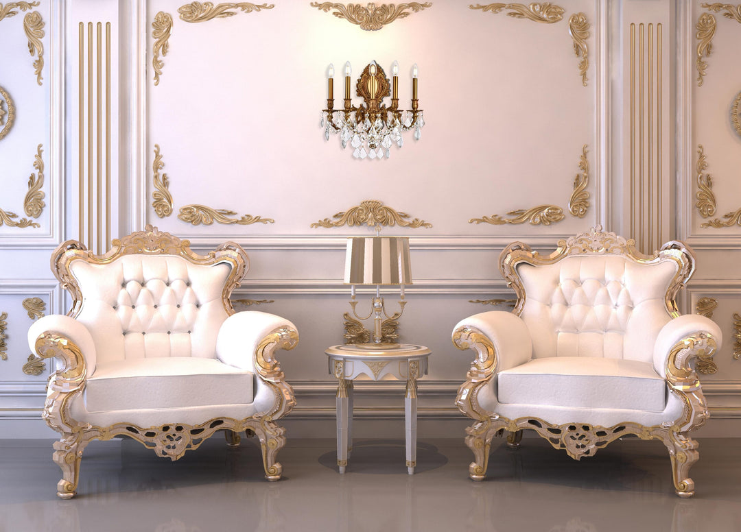 Monarch Crystal Wall Sconce (9605) by Elegant - view 4