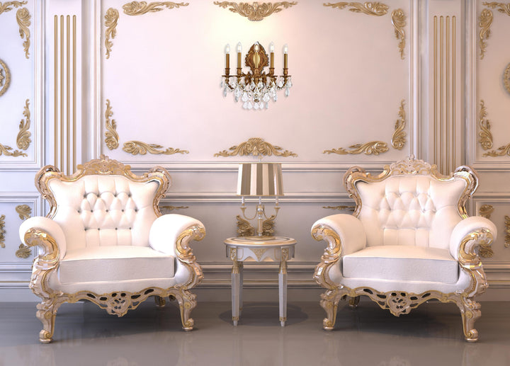 Monarch Crystal Wall Sconce (9605) by Elegant - view 4