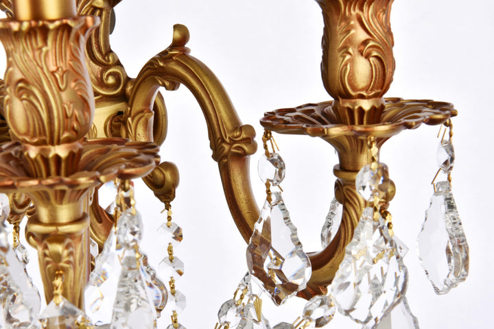 Monarch Crystal Wall Sconce (9605) by Elegant - view 9
