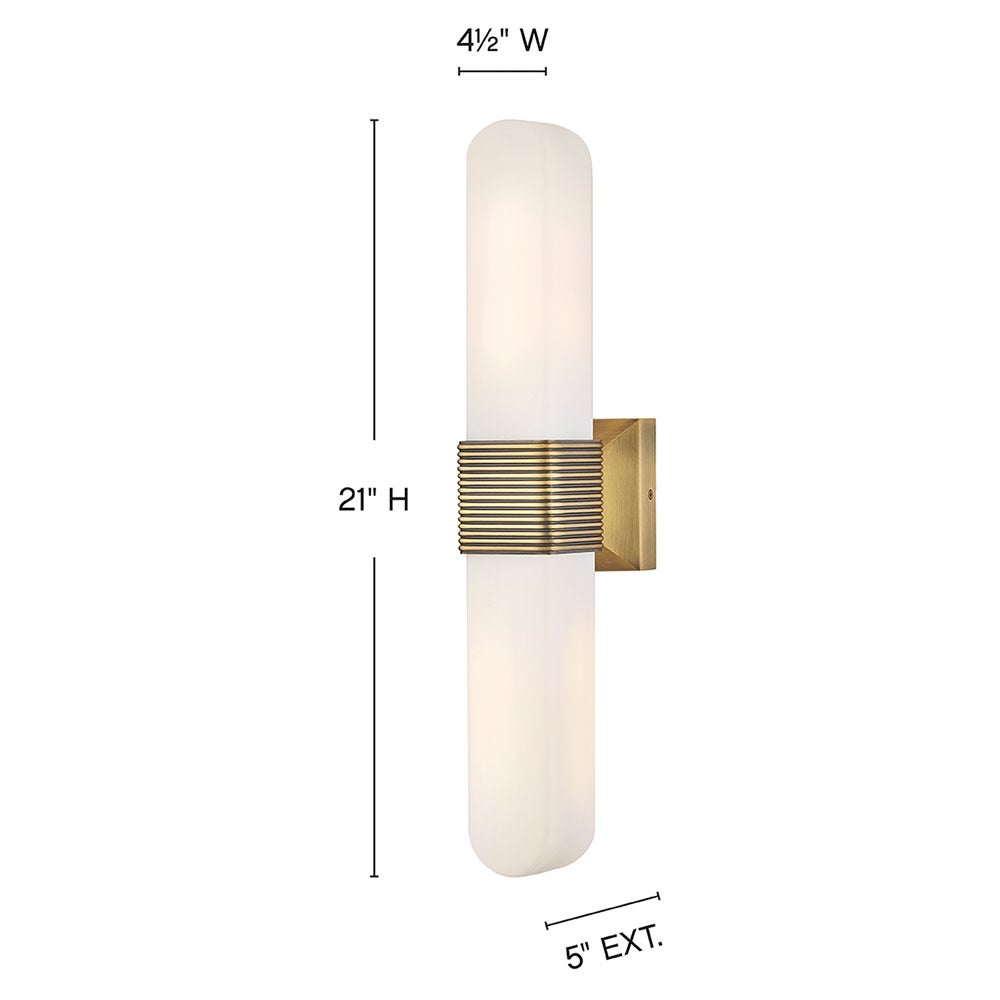 Cotes Large Two Light Sconce