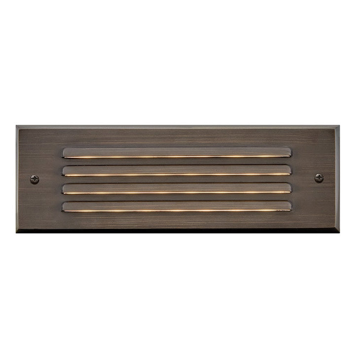 Louvered Brick Light LED Flush Step Light 12V